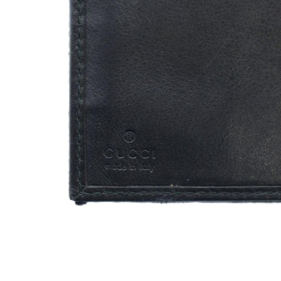 GUCCI（グッチ） 長財布 ウォレット ロゴ GGキャンバス レザー 黒