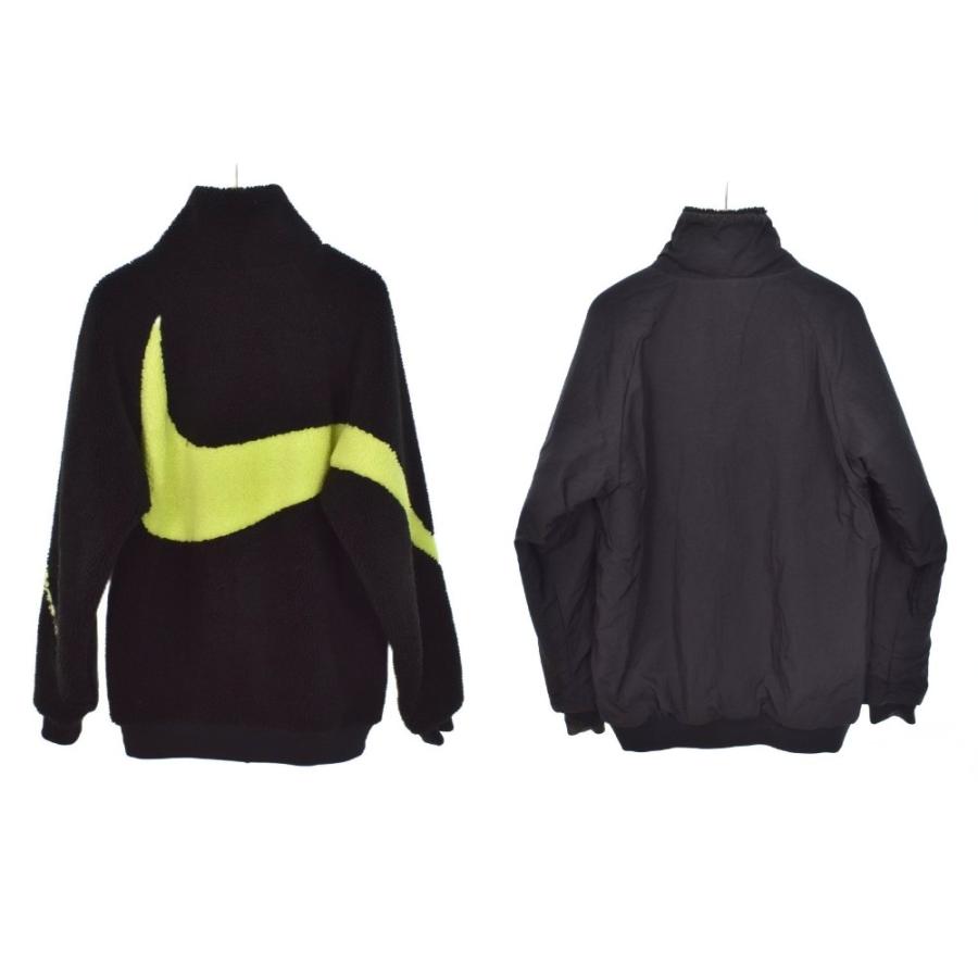 NIKE（ナイキ） リバーシブル フリース ジャケット ボア XS 黒