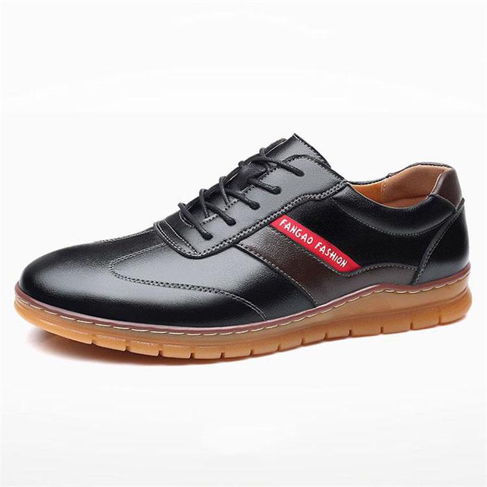 THE STORE UK15 33cm ゴルフシューズ 黒/赤 合成皮革 THE STORE UK15