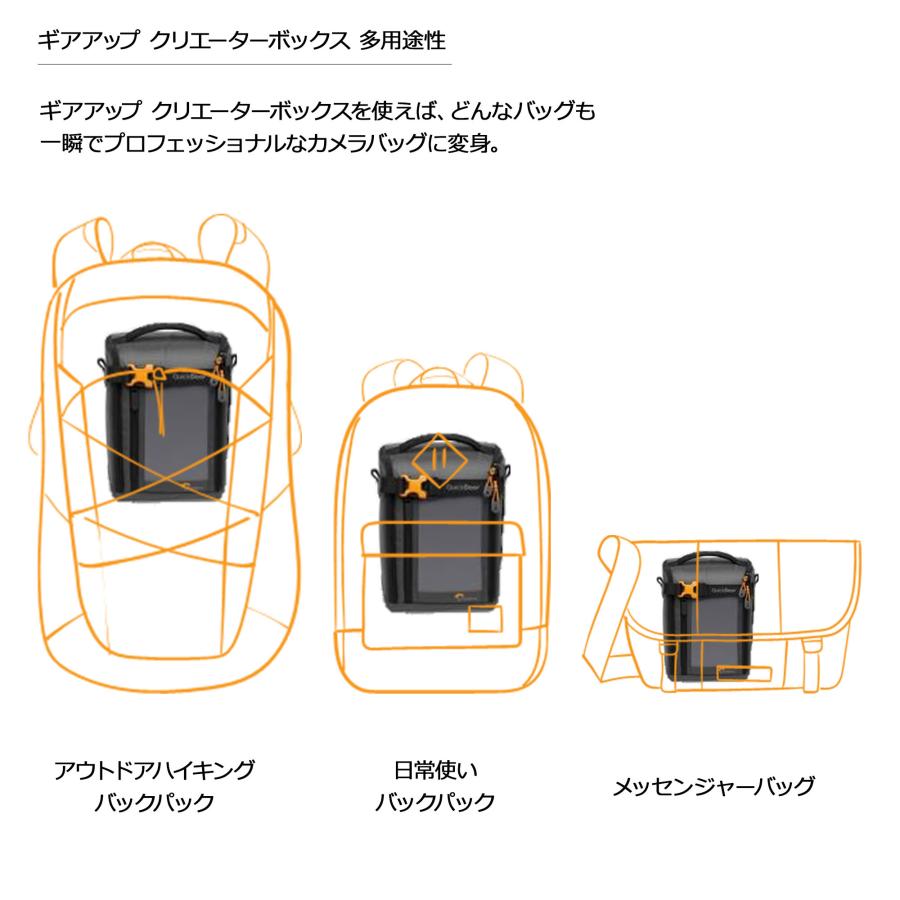 OUTLET】Lowepro ロープロ カメラバッグ ギアアップ クリエーター