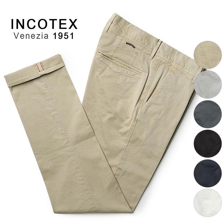 INCOTEX（インコテックス） チノパン 100 パンツ ストレッチ