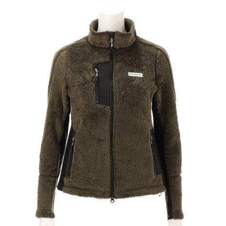 BRIEFING GOLF ボアフリース ブラウン レディース S BRIEFING