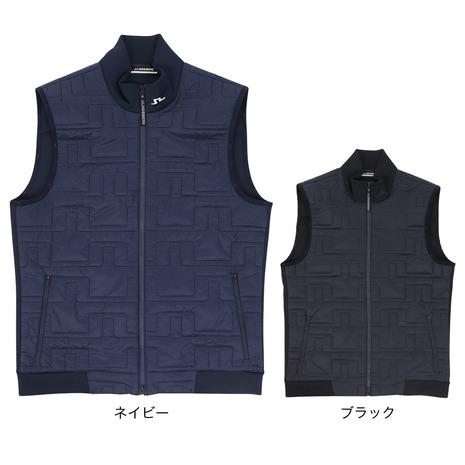J.LINDEBERG（メンズ）ゴルフウェア アウター 保温 Quilt ハイブリッド