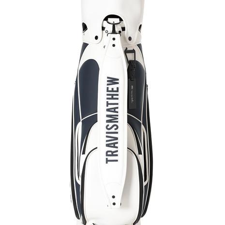 Travis Mathew ホワイトキャディバッグ トラヴィスマシュー（Travis