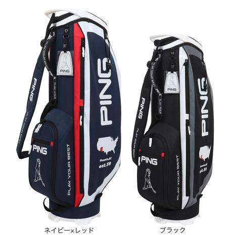 PING（ピン） （メンズ）ゴルフ キャディバッグ 軽量 カート式 9.5型 6