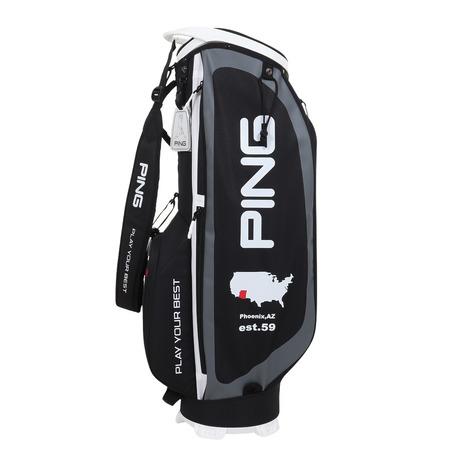 PING（ピン） （メンズ）ゴルフ キャディバッグ 軽量 カート式 9.5型 6