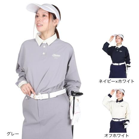 ピン PING レディース セットアップ リブニット サイズS ホワイト