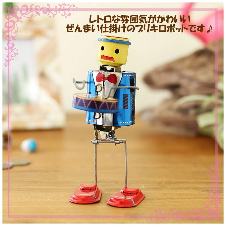 トモコーポレーション ブリキ ロボット ドラマー 人形 おもちゃ 玩具