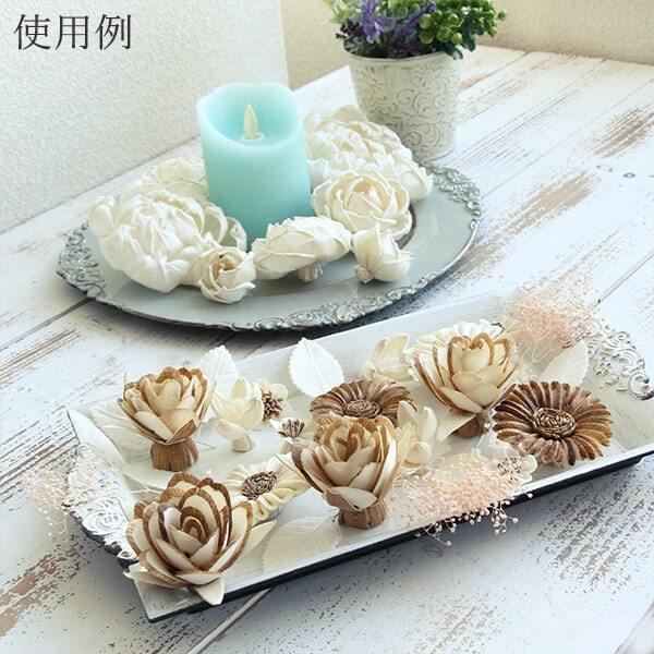 2点セットブロンズ バラ花台飾り羅線＋鉢カバー2点セットイタリア製