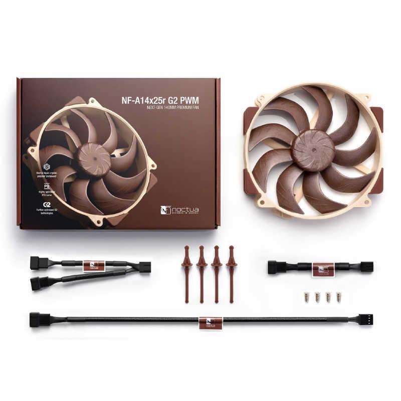 NOCTUA ケースファン ［140mm /1500RPM］ NF-A14X25R-G2-PWM : コジマ
