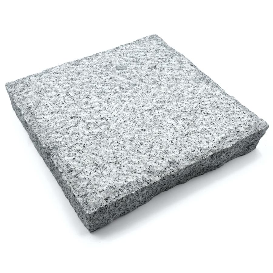 白御影石 300x300x50mm 5面のみきり仕上げ13kg : E-garden ヤフー店