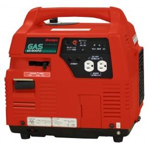デンヨー GE-900P2 インバータ ガス発電機 0.9kVA｜LPガス 発電機 非常
