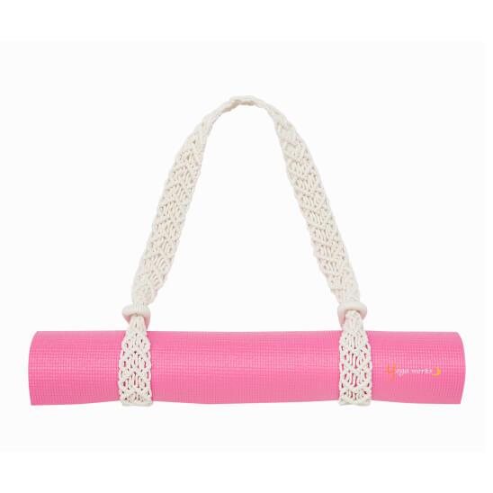 SUKALA ヨガマット Yogi Mat Bag ピンク ケース、ラグ付き SUKALA