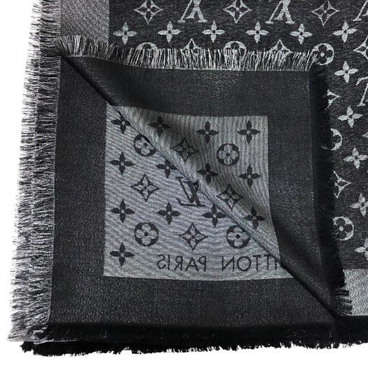 LOUIS VUITTON（ルイ・ヴィトン） ショール モノグラム シャイン 大判