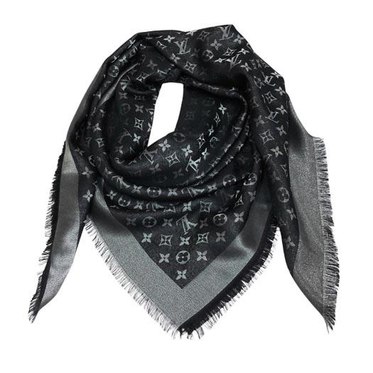 LOUIS VUITTON（ルイ・ヴィトン） ショール モノグラム シャイン 大判