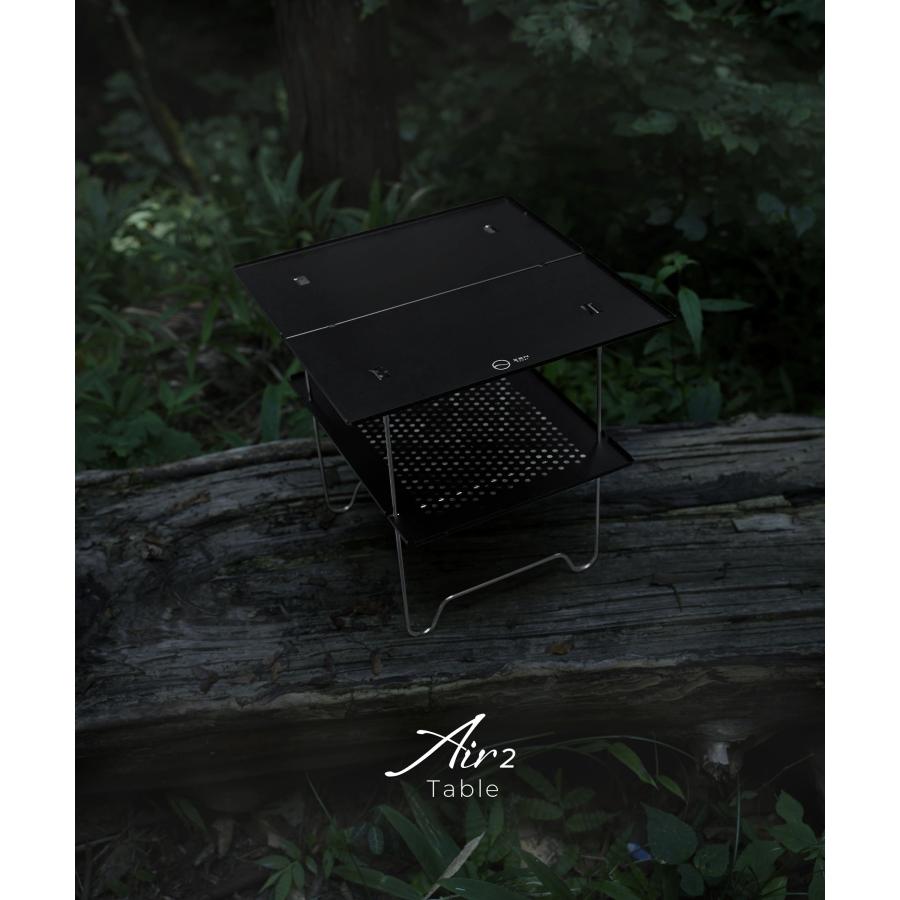 ZEN Camps ZEN Camps Air-2 Table アウトドアテーブル 本体 ブラック