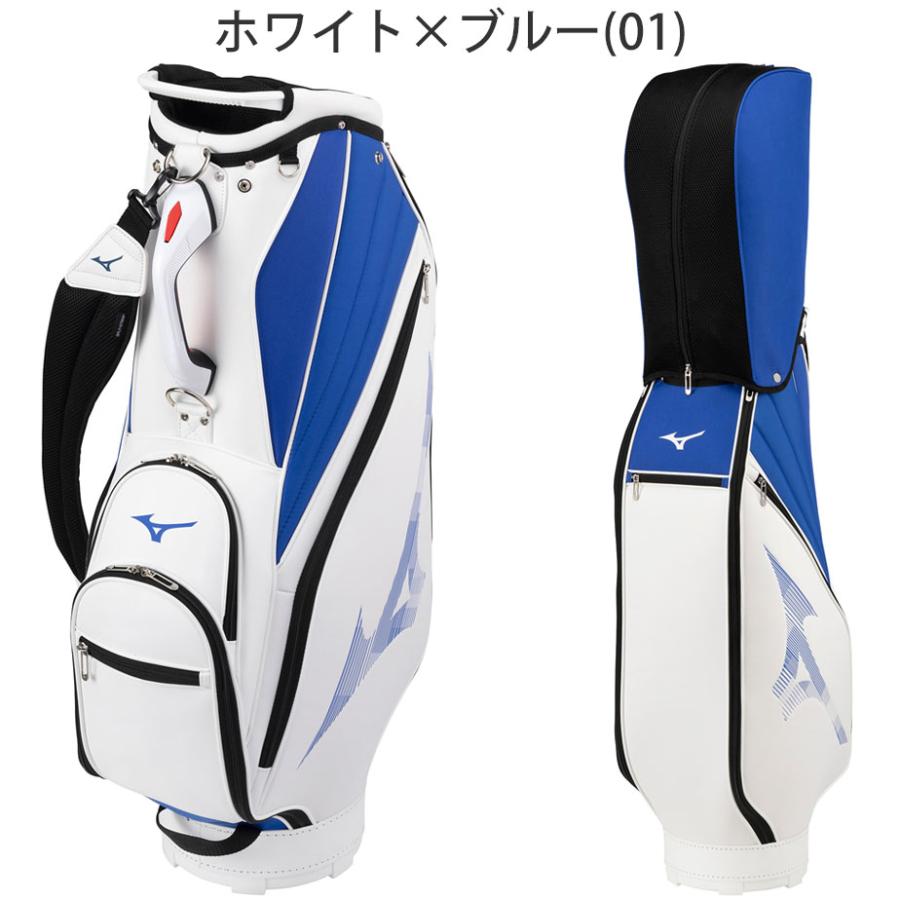 MANIUNO ゴルフバッグ・キャディバッグ 水色と白