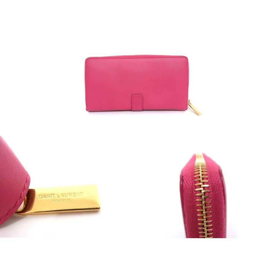 SAINT LAURENT PARIS サンローランパリ ラウンドファスナー長財布