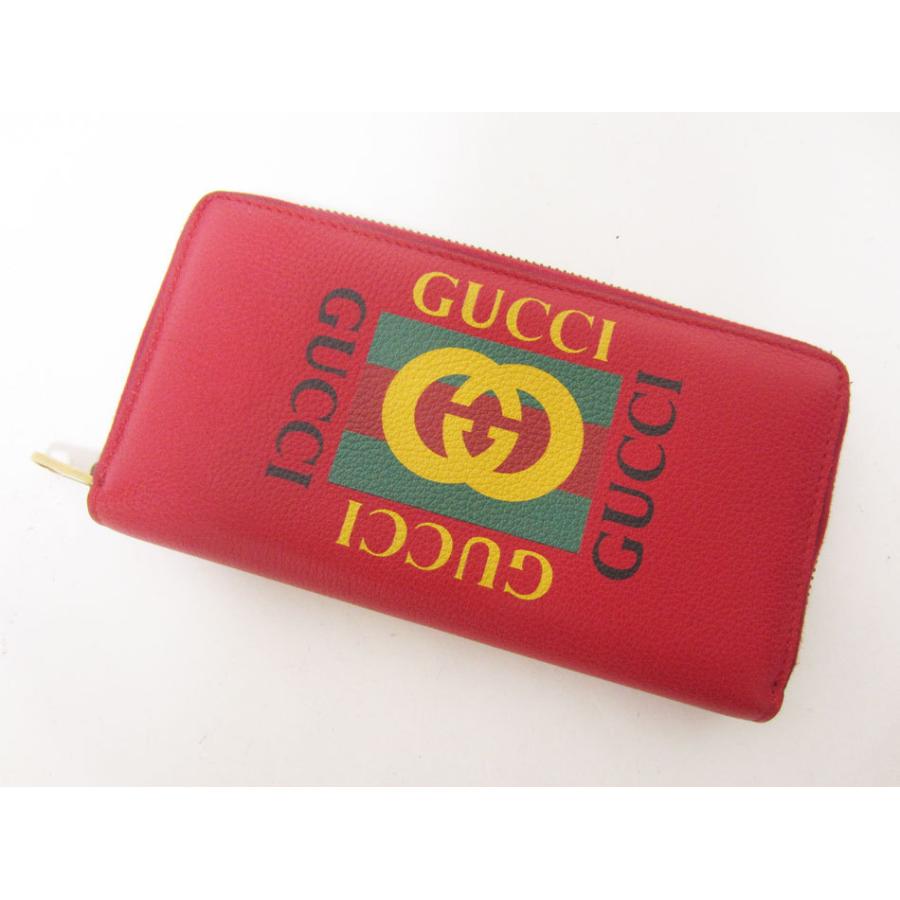 GUCCI（グッチ） 送料無料 ファスナー長財布 ラウンドファスナー