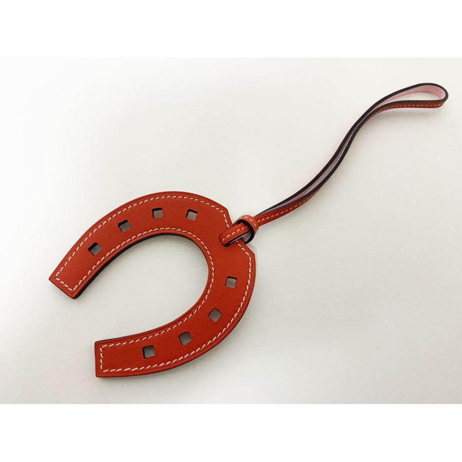 HERMES（エルメス） 送料無料 バッグチャーム パドック 馬蹄 ピンク
