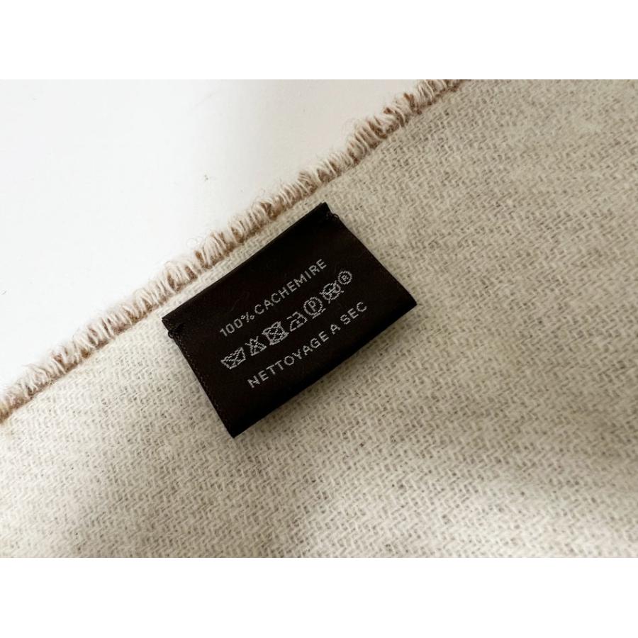 HERMES（エルメス） 送料無料 マフラー リバーシブル カシミア 100