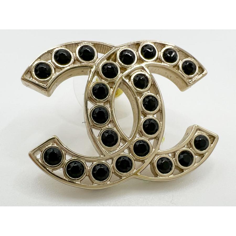 CHANEL（シャネル） 送料無料 CCマーク ラインストーン ピアス