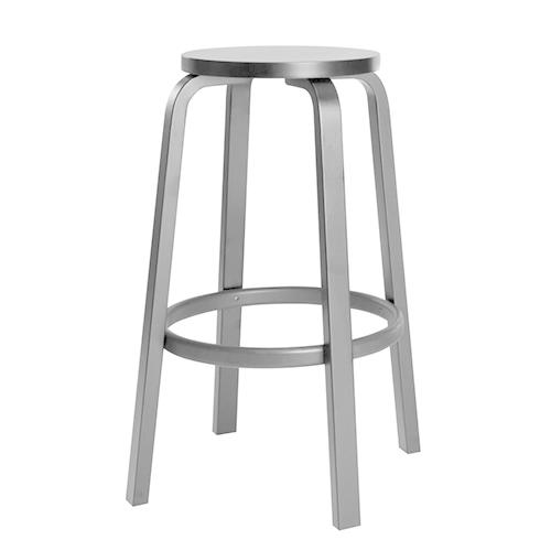 artek（アルテック） 64バースツール ブラックラッカー H75センチ