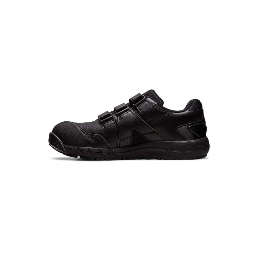 ウィンジョブ ASICS CP112 001 ブラック×ホワイト アシックス ウィン