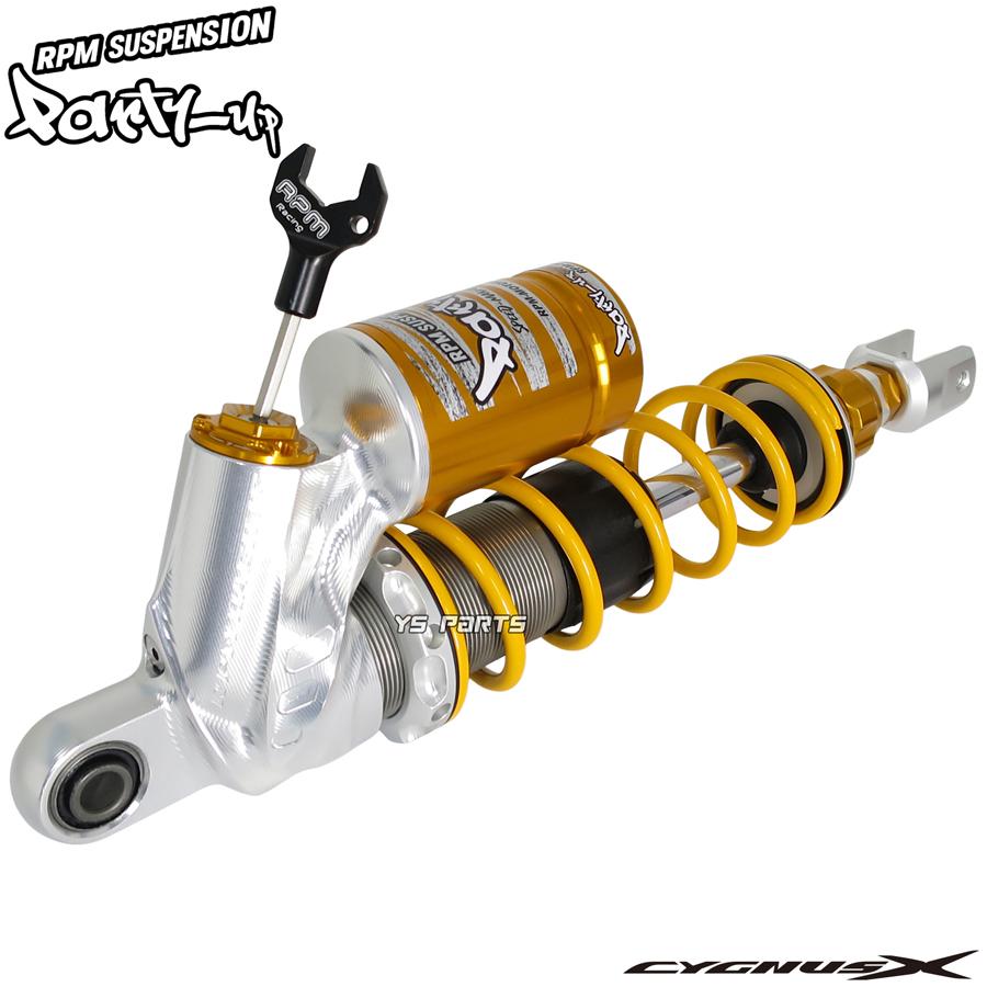 RPM×Partyupコラボリアショック金 75キロ以上 4型シグナスX SEA5J BF9