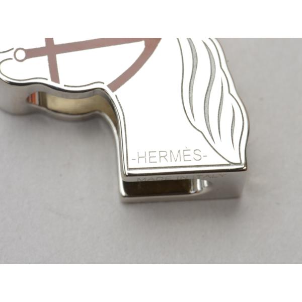 HERMES（エルメス） カドリージュ ツイリーリング スカーフリング 馬
