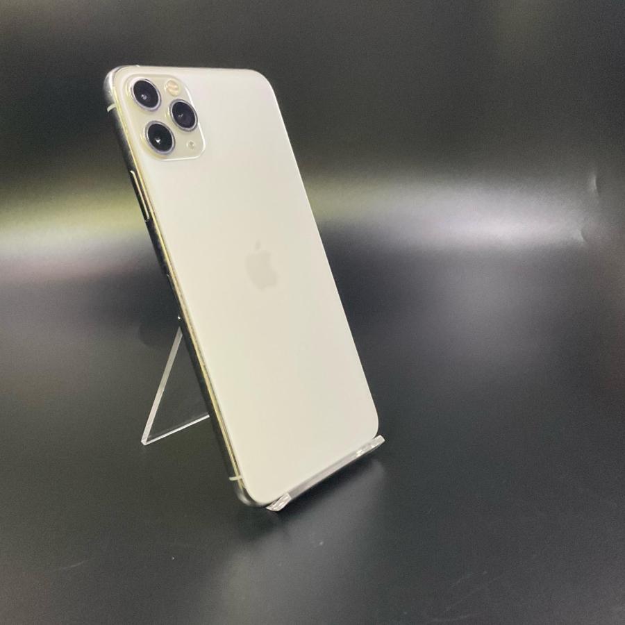 Apple iPhone 11 Pro Max 64GB シルバー au 白ロム 動作確認済 89