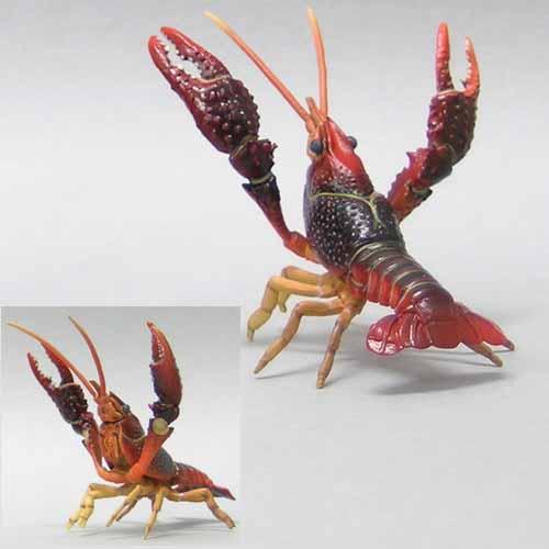 ユージン アメリカザリガニ 原色甲殻類エビ・カニ図鑑1 チョコエッグ系