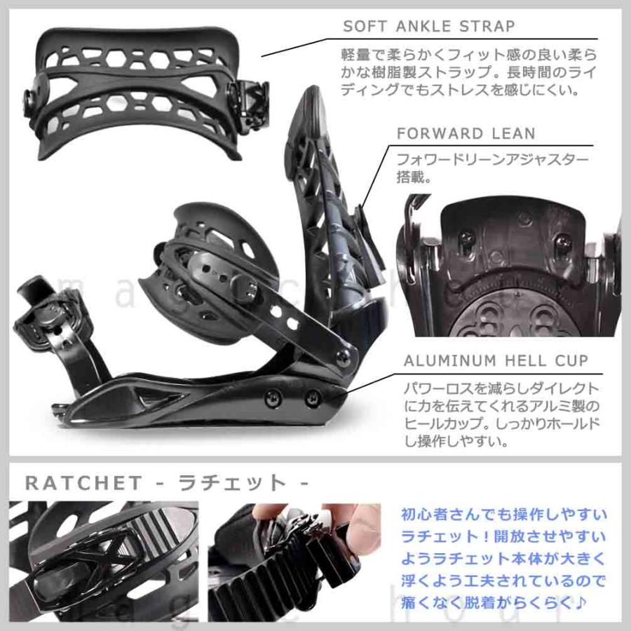 スノーボード ビンディング スノボー バインディング メンズ