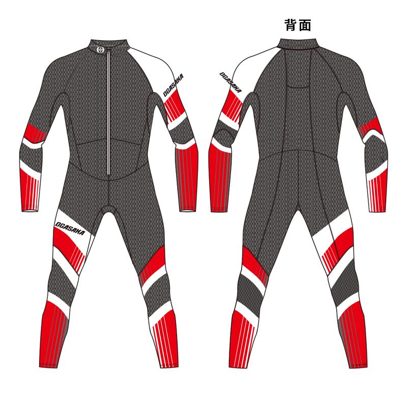 オガサカ クロスカントリースキー ツーピース Lサイズ 上下セット