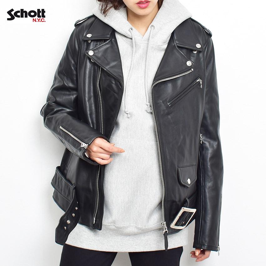 Schott N.Y.C（ショット） 送料無料 レディース パーフェクトレザー