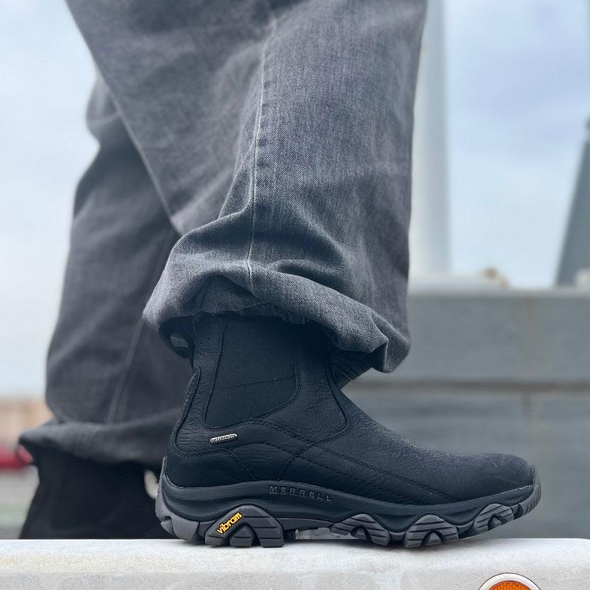 MERRELL（メレル） ブーツ メンズ MERRELL J037491 ブラック 黒 靴