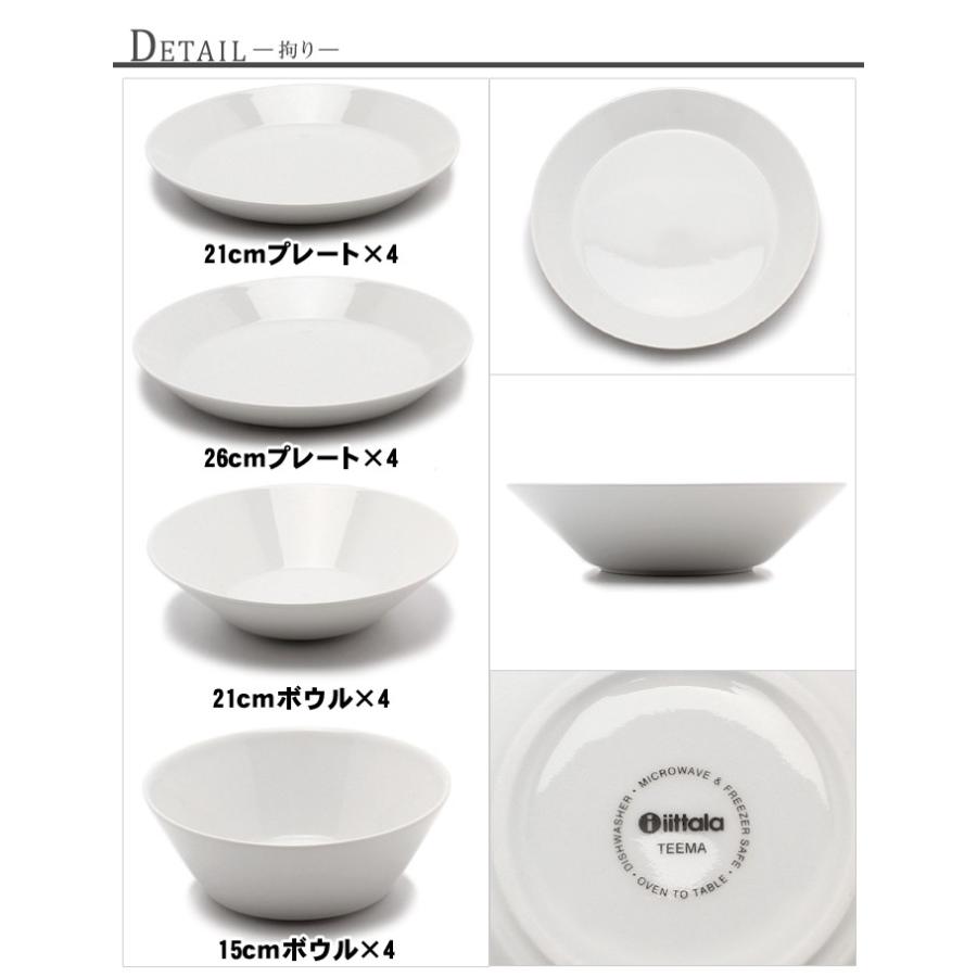 iittala（イッタラ） ティーマ プレート＆ボウル スターター 16点