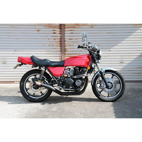 566】 Z400FX リプレイス外装セット レッド タンク・サイドカバー左右