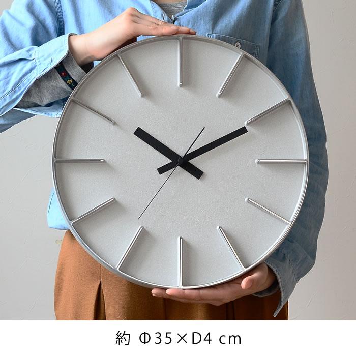 Lemnos（レムノス） 掛け時計 おしゃれ 北欧 Edge Clock エッジ