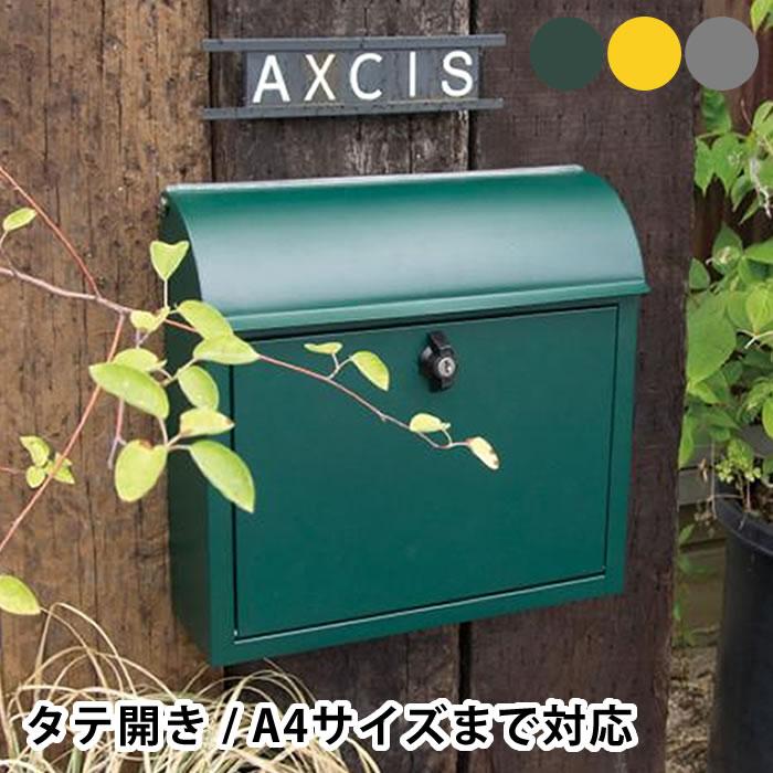 ポスト 壁掛け アクシス ルーフィングポスト 北欧 おしゃれ 郵便ポスト
