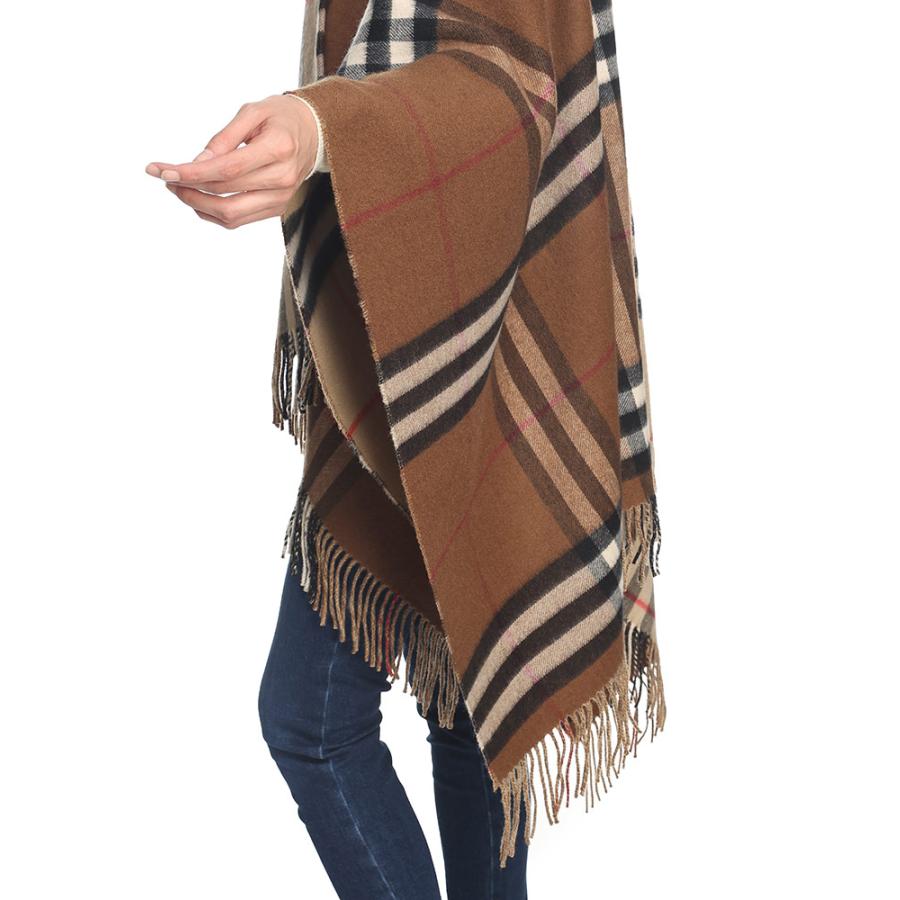 BURBERRY LONDON ノバチェック柄 ケープ ポンチョ 大判 ストール