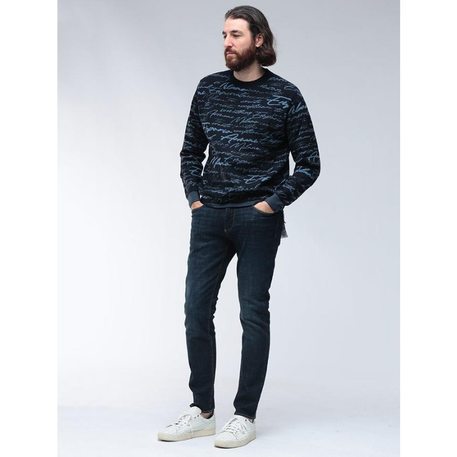EMPORIO ARMANI エンポリオアルマーニ ニット トップス 総柄 オール
