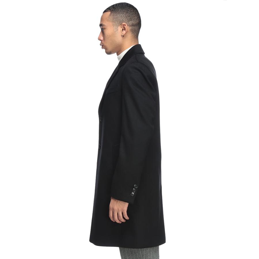 HUGO BOSS（ヒューゴ・ボス） コート メンズ カシミヤ混 段返り 3つ