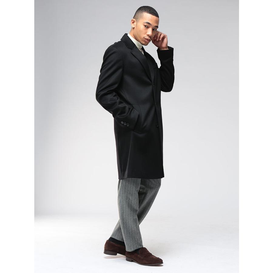 HUGO BOSS（ヒューゴ・ボス） コート メンズ カシミヤ混 段返り 3つ