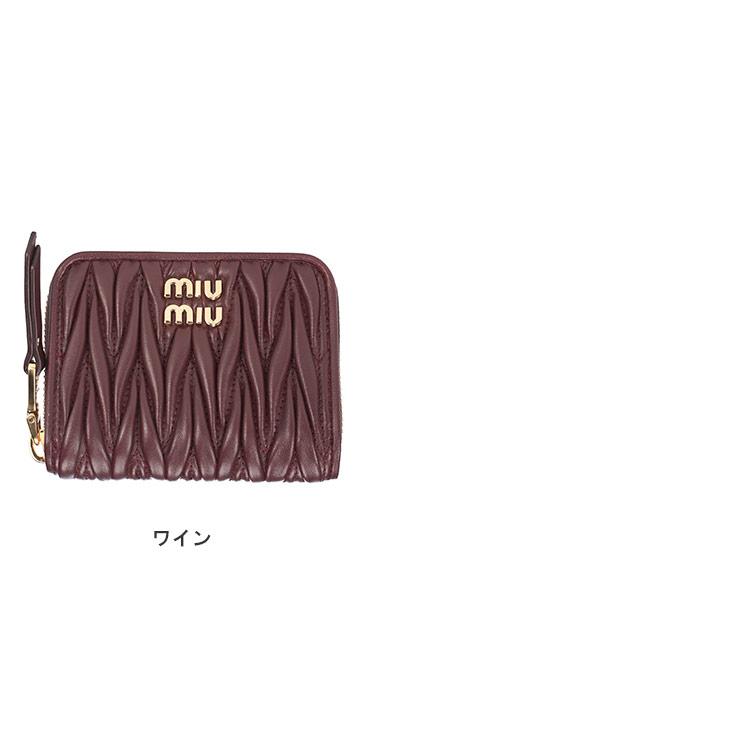 miu miu（ミュウミュウ） ウォレット レディース ナッパレザー