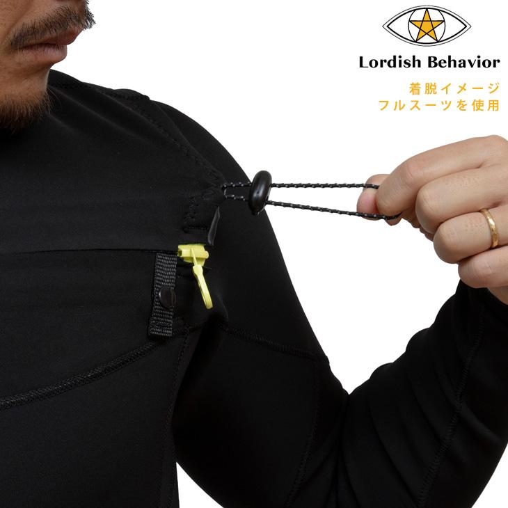 Lordish Behavior：3/2mm コンプレッション フルスーツ チェストジップ