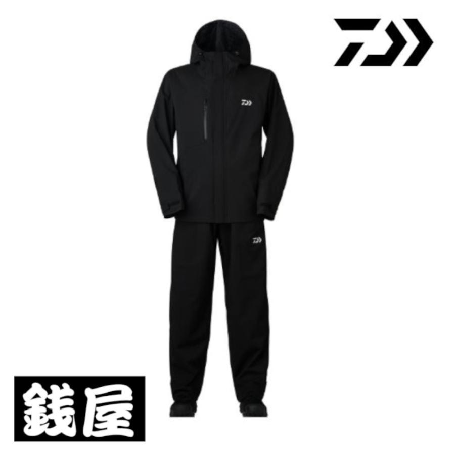 DAIWA（ダイワ） DR-3824 レインマックス レインスーツ ブラック XL