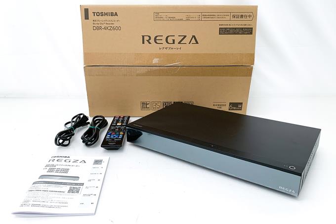 REGZA 4Kレグザブルーレイ DBR-4KZ400 ブルーレイ、DVDレコーダー本体