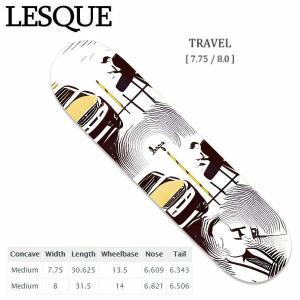 Lesque skateboards（レスケ スケートボード） スケボー デッキ