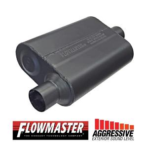 FLOW MASTER / フローマスター 40 マフラー #42441 Offset in 2.25